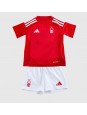 Detské Futbalové oblečenie Nottingham Forest 2024-25 Krátky Rukáv - Domáci (+ trenírky)